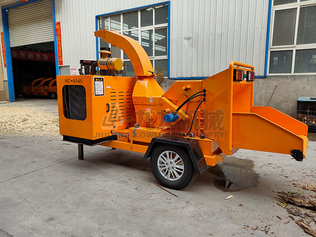 樹枝粉碎機將廢棄園林垃圾進行妥善處理